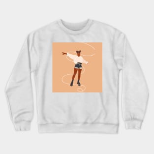 fun girl Crewneck Sweatshirt